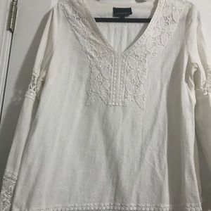 White Linen Tunic